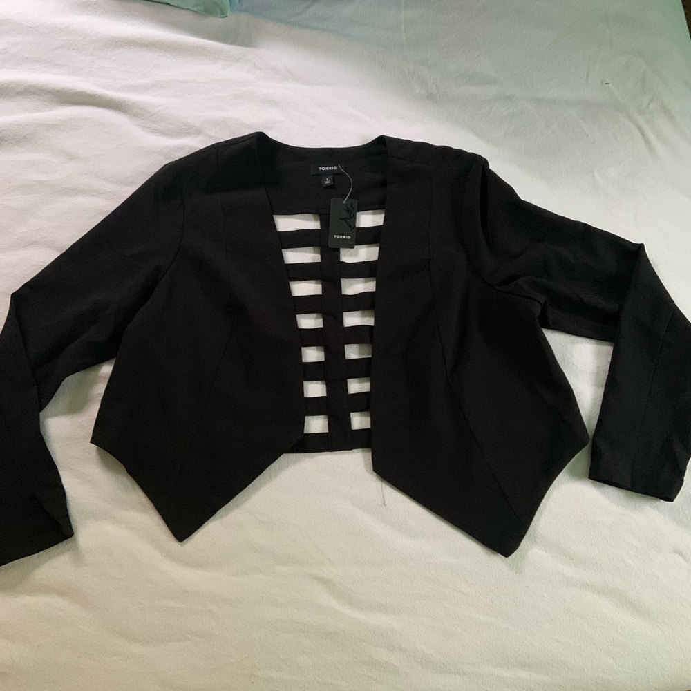 Torrid NWT size 1 cardigan blouse